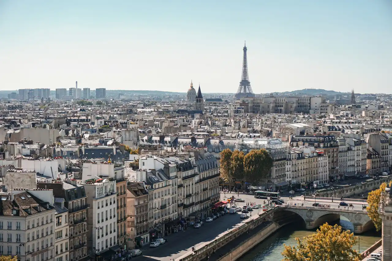 European city view